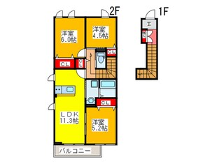 フォレストメゾンSOLEILの物件間取画像